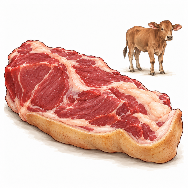 仔牛肉のイラスト